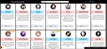 Resources voiceover recording service - Resource pages for subscribers.