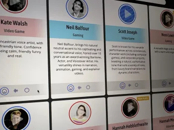 Video Game Voiceover Artist Directory