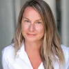 Headshot of Rebecca Wood, voiceover artist - Rebecca Wood is a British voiceover artist with over two decades of experience