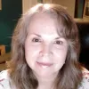 Headshot of Dian Perry, voiceover artist - Female American FVO based in the UK