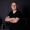 Headshot of Dan Harper, voiceover artist - Dan has a rich, articulate and engaging voice, that can be serious and low
